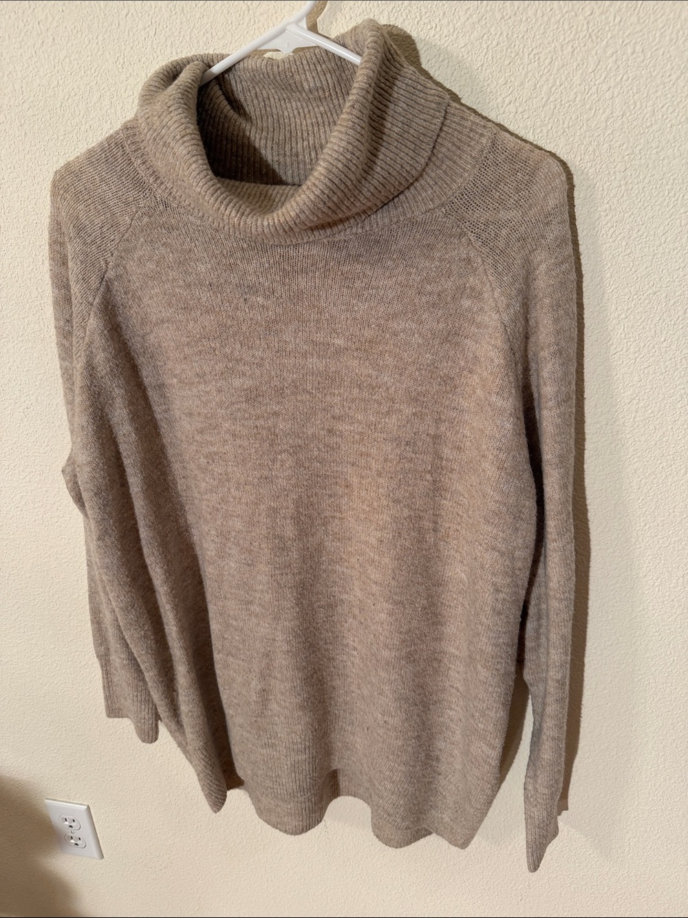 H&M Women’s Cowl Neck Sweater - Taupe